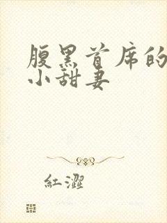 腹黑首席的替身小甜妻