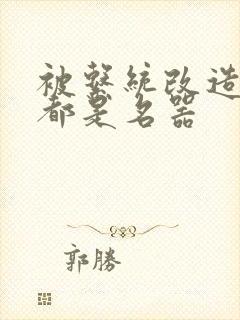 被系统改造全身都是名器