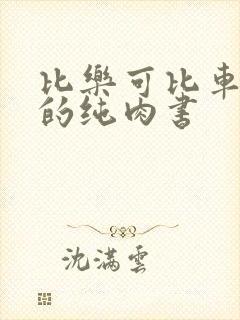 比乐可比车速快的纯肉书