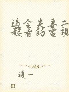 适合夫妻二人一起看的电视剧