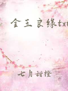 金玉良缘txt