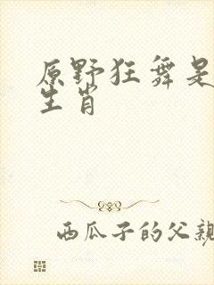 原野狂舞是什么生肖