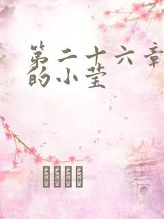 第二十六章满足的小莹