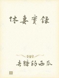 休妻实录