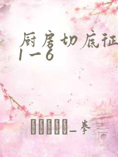 厨房切底征服岳1一6