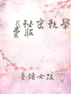 《秘密教学》免费版
