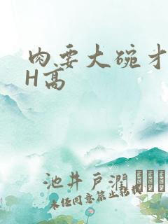 肉要大碗才好吃H高