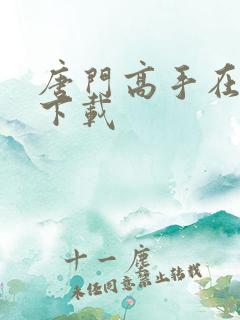 唐门高手在异世下载