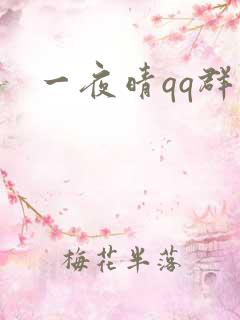 一夜晴qq群
