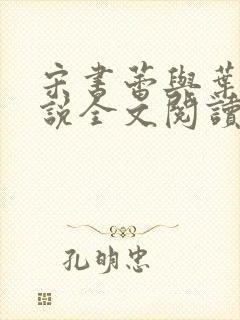 宋书蕾与叶临小说全文阅读