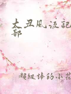 大丑风流记第二部