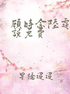 顾时念陆霆骁小说免费