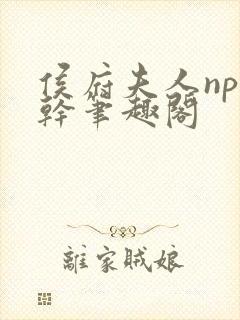 侯府夫人np高干笔趣阁