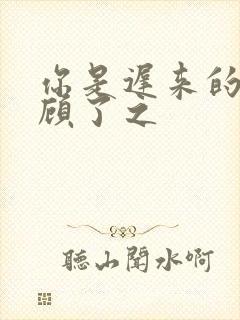 你是迟来的欢喜顾了之