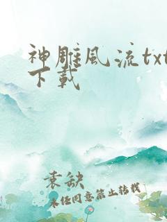 神雕风流txt下载