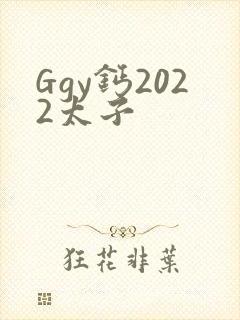 Ggy钙2022太子