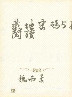 藏地密码5在线阅读