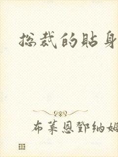 总裁的贴身女佣