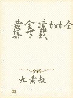 黄金瞳txt全集下载