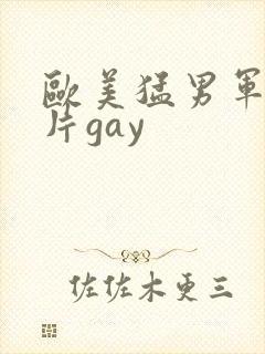 欧美猛男军警长片gay