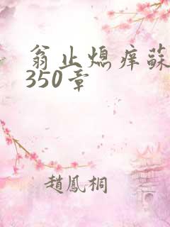 翁止熄痒苏钥第350章