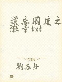 遗忘国度之神秘徽章txt