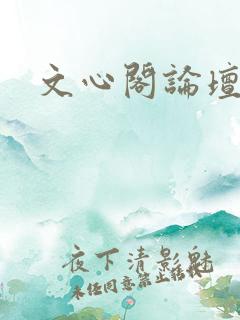 文心阁论坛