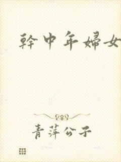 干中年妇女小说