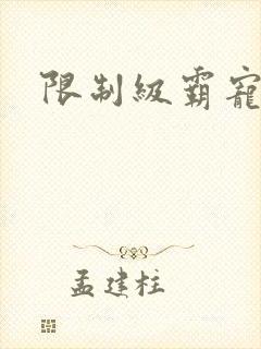 限制级霸宠
