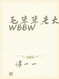 毛茸茸老太BBWBBW