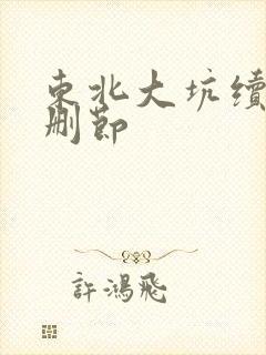 东北大坑续集未删节