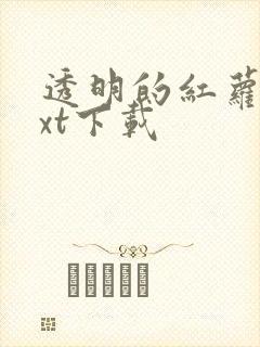 透明的红萝卜txt下载