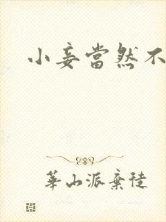 小妾当然不如妻