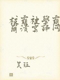 校霸被学霸玩到崩溃云译网