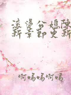 滚烫公媳陈菲最新章节更新