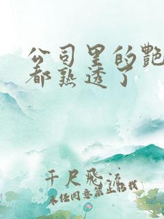 公司里的艳妇们都熟透了