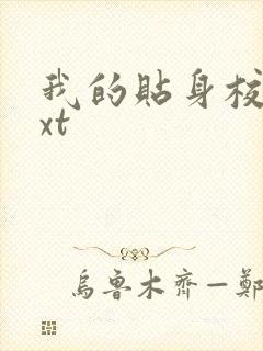 我的贴身校花txt