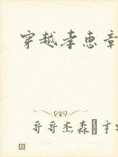 穿越孝惠章皇后