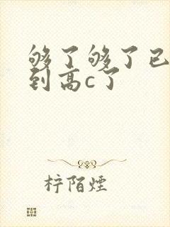 够了够了已经满到高c了