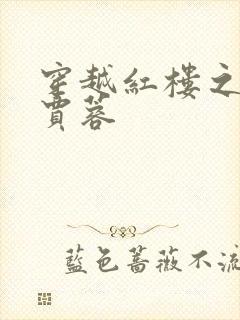 穿越红楼之我是贾蓉