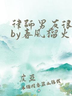 律师男友很难撩by春风榴火