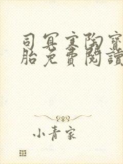 司冥寒陶宝六胞胎免费阅读笔趣阁