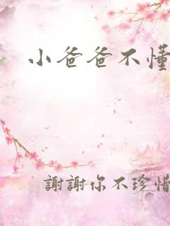 小爸爸不懂爱