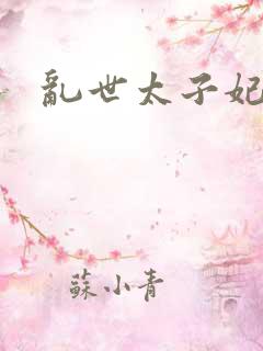 乱世太子妃