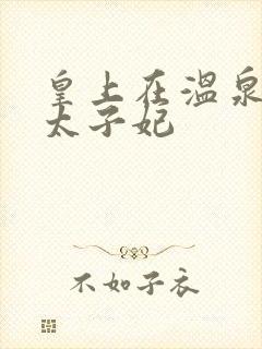 皇上在温泉要了太子妃