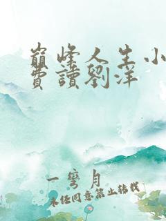 巅峰人生小说免费读刘洋