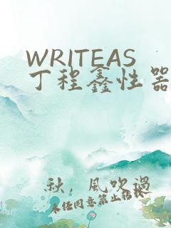 WRITEAS丁程鑫性器丰年