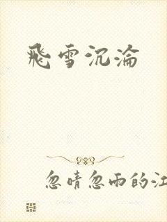 飞雪沉沦