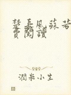 楚长风苏若依免费阅读