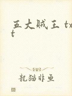 五大贼王 txt